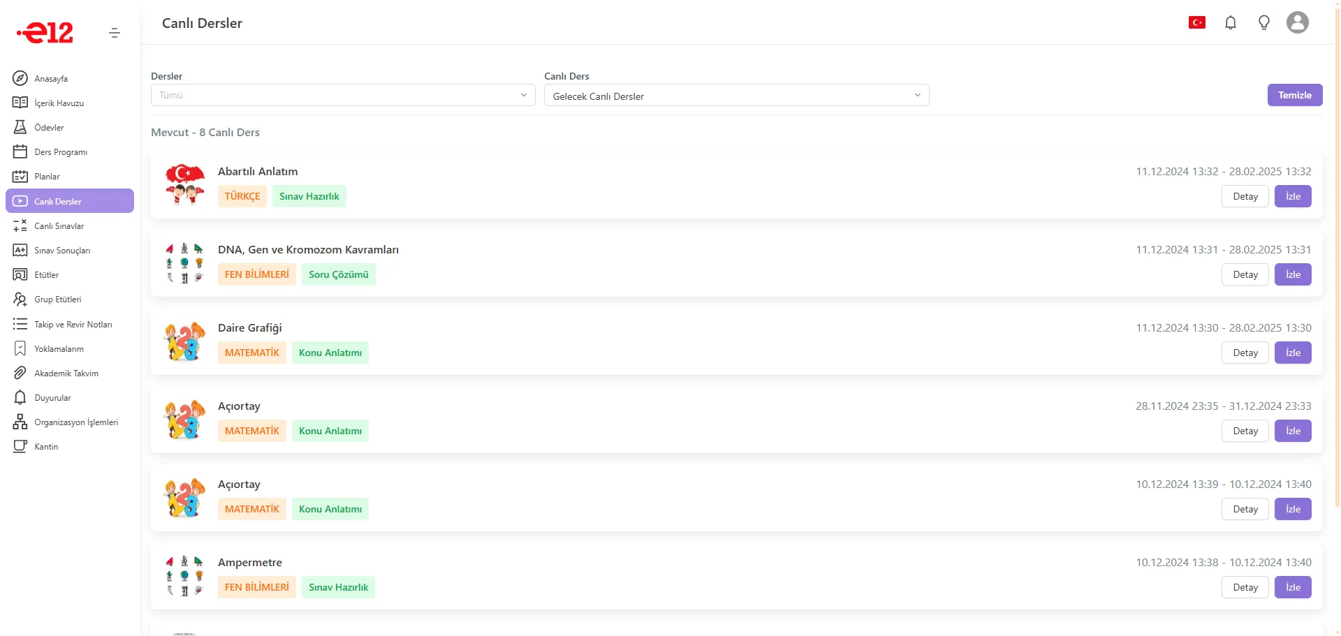 Grup Canlı Ders Hizmeti - Görsel 1